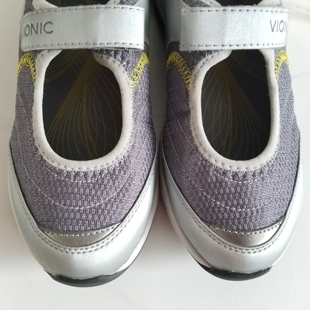 Vionic Orthotic Sunset Mary Jane Walking Shoes 7 - Picture 7 of 12
